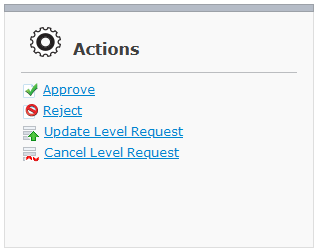 Desktop LevelRequests Detailed Summary Approval