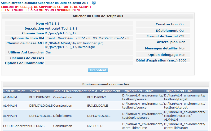 GlobAdm ScriptingTools ANT Delete Error