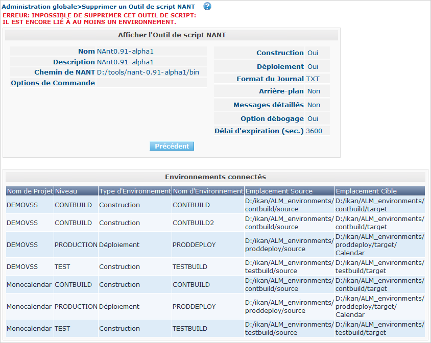 GlobAdm ScriptingTools NANT Delete Error