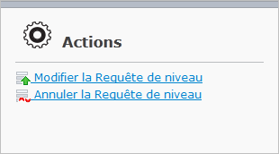Desktop LevelRequests Detailed Summary Actions