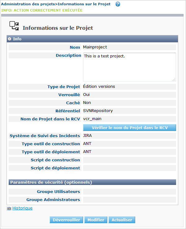 GlobAdmin Project Create EditProject